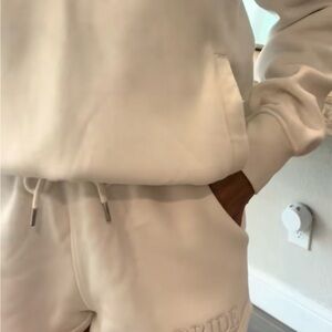 Women's Cream Cozy Lounge Set - Brand